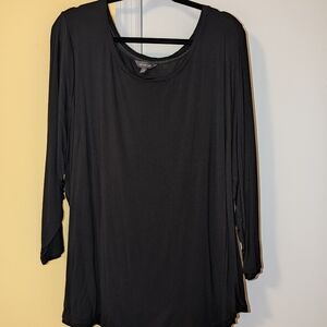 The Limited Black Long Sleeve Top